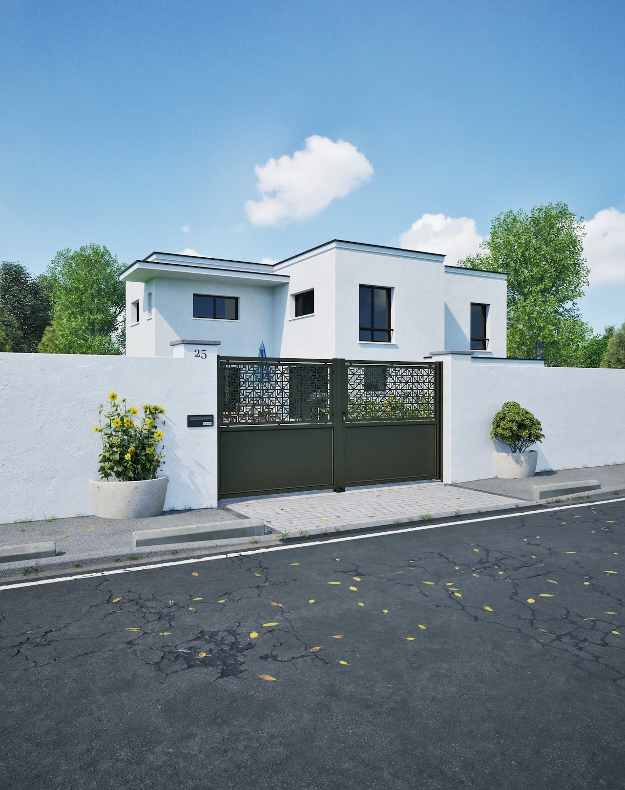 installation-portail_battant_aluminium